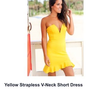 Yellow Dress from Saved by the Dress